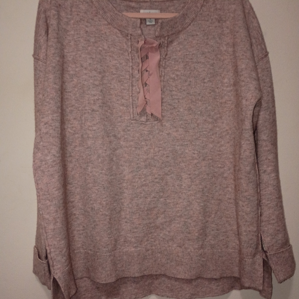Sundance Sunset Walk Lace Up Sweater